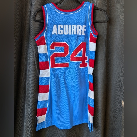 DePaul University Blue Demons Mark Aguirre Hardwood Legends Jersey - Picture 4 of 5